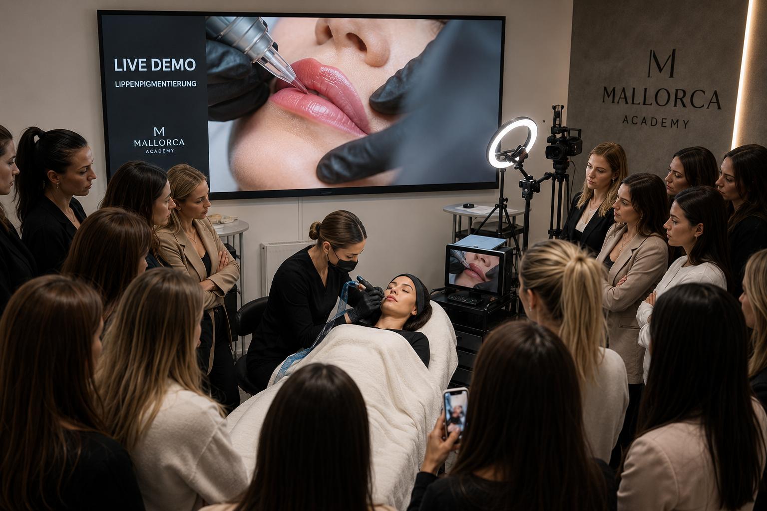 Live-Demo Lippenpigmentierung